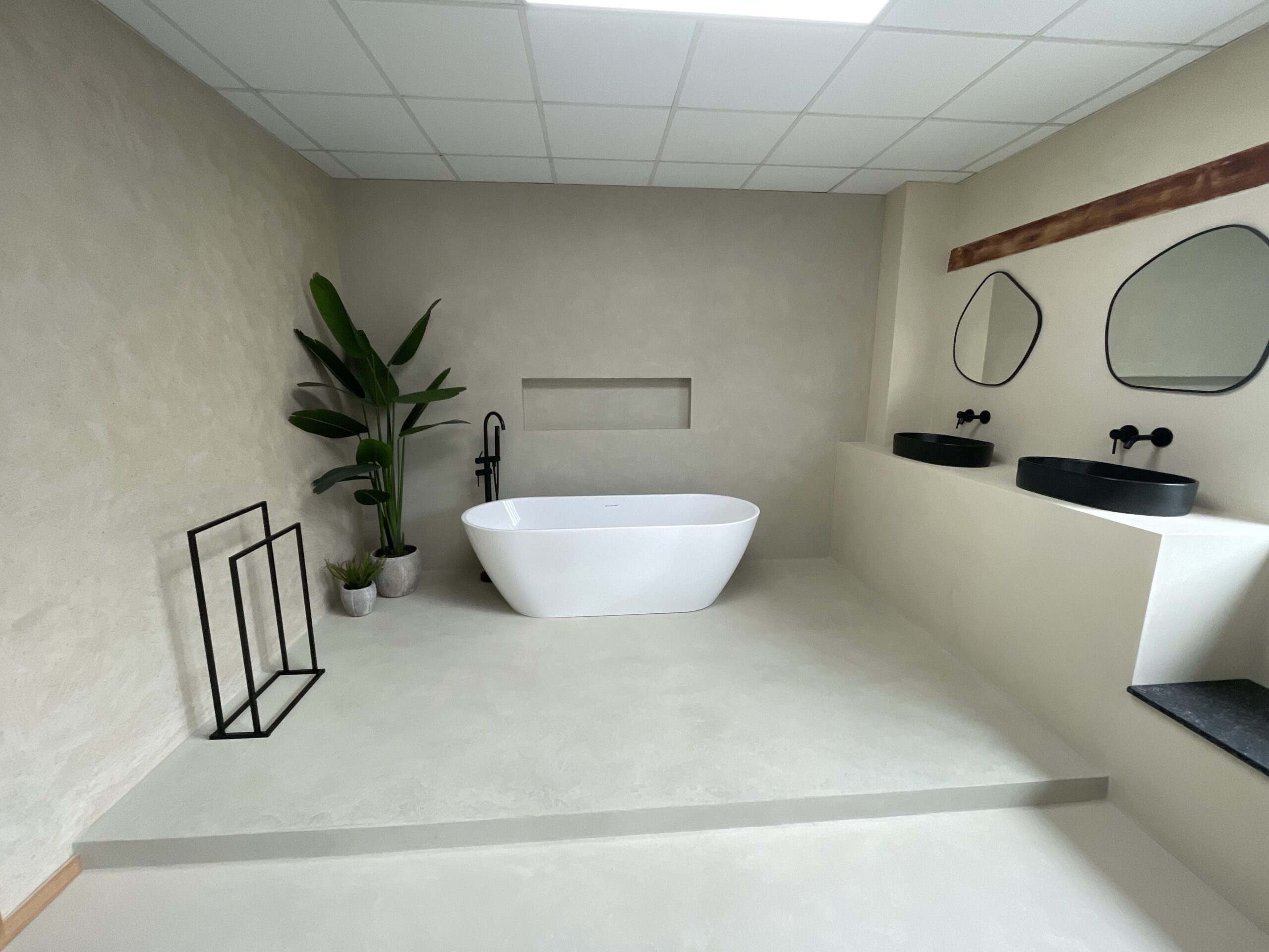 Microcement bathroom Dubai